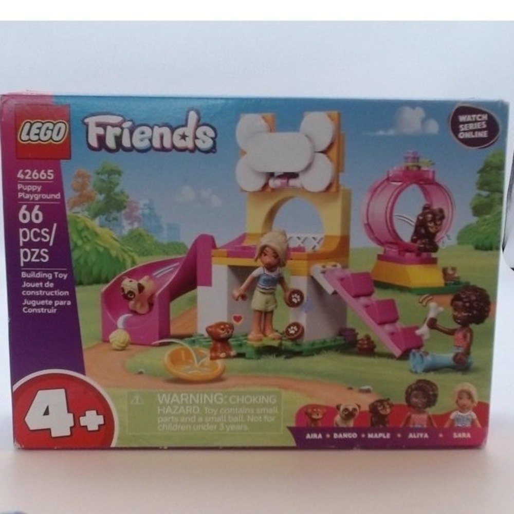 LEGO Friends Puppy Playground Building Toy, BRAND NEW IN BOX